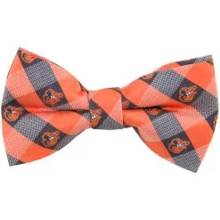 Eagles Wings Baltimore Orioles Check Bow Tie