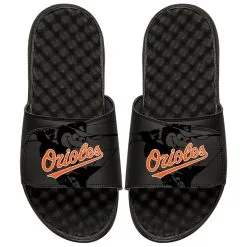 Baltimore Orioles ISlide MLB Tonal Pop Slide Sandals - Black