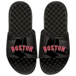 Boston Red Sox ISlide MLB Tonal Pop Slide Sandals - Black