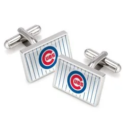 M-Clip Chicago Cubs Logo Square Cufflinks