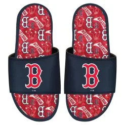 Boston Red Sox ISlide Team Pattern Gel Slide Sandals