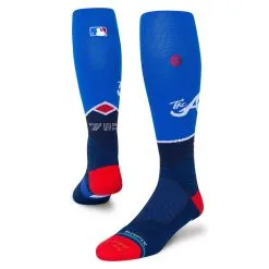 Male Atlanta Braves Stance Royal Blue 2023 City Connect Over The Calf Socks