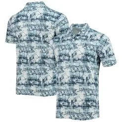 Men's Atlanta Braves Antigua Navy Vivid Polo