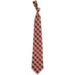 Eagles Wings Men's Baltimore Orioles Woven Checkered Tie