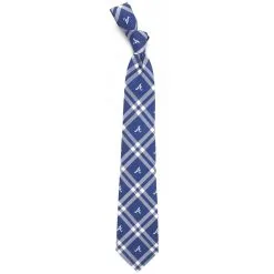 Eagles Wings Men's Atlanta Braves Blue Rhodes Tie
