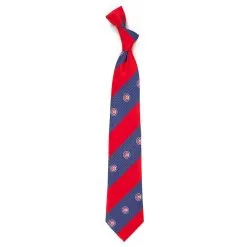 Eagles Wings Men's Chicago Cubs Geo Stripe Tie