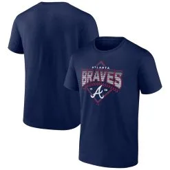Men's Atlanta Braves Fanatics Branded Navy Ahead In The Count T-Shirt