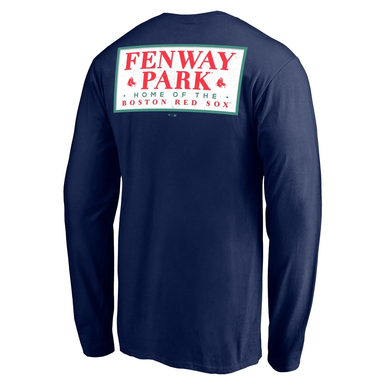 Men's Boston Red Sox Fanatics Branded Navy Hometown Collection Fenway Park Long Sleeve T-Shirt - Image 3