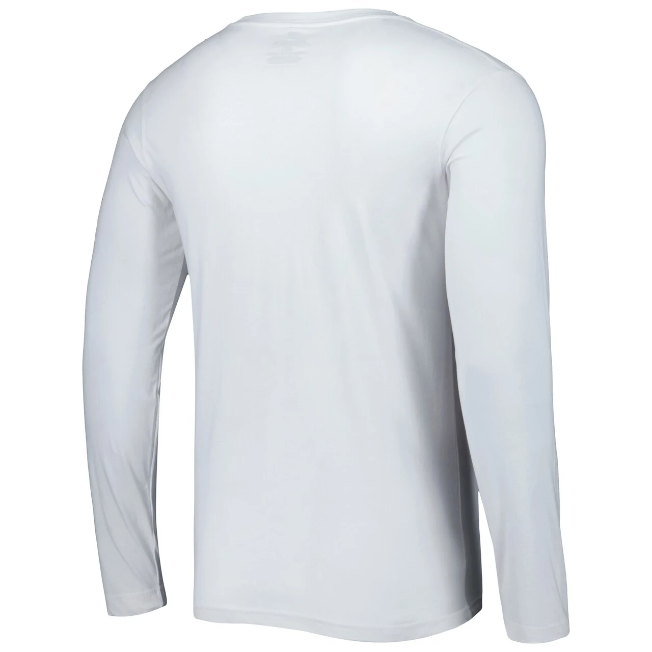 Men's Atlanta Braves Fanatics Branded White Pressbox Long Sleeve T-Shirt - Image 3