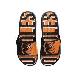 Men's Baltimore Orioles FOCO Logo Gel Slide Sandals