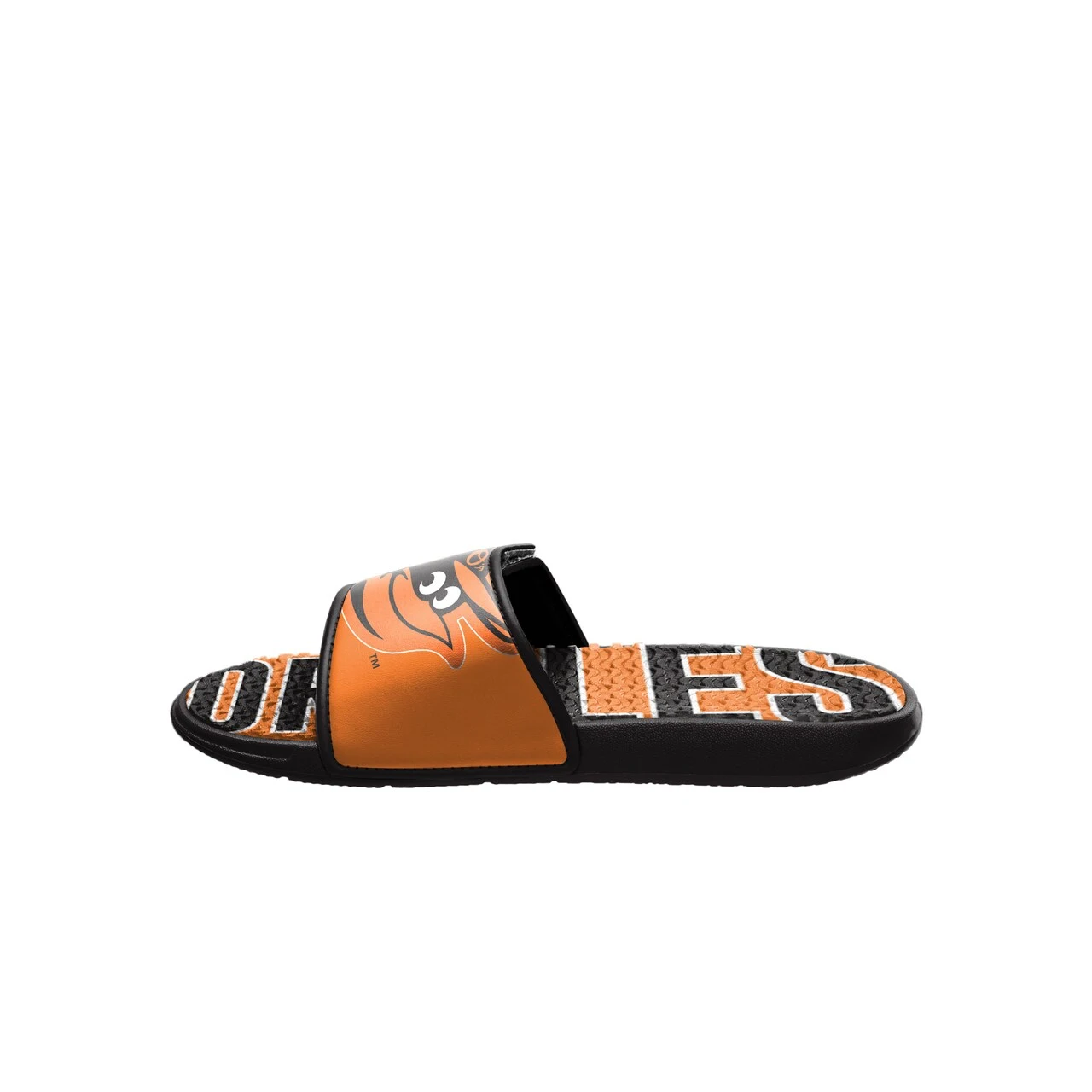 Men's Baltimore Orioles FOCO Logo Gel Slide Sandals - Image 2