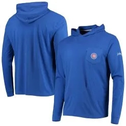Men's Chicago Cubs Johnnie-O Royal Eller Hoodie Long Sleeve T-Shirt