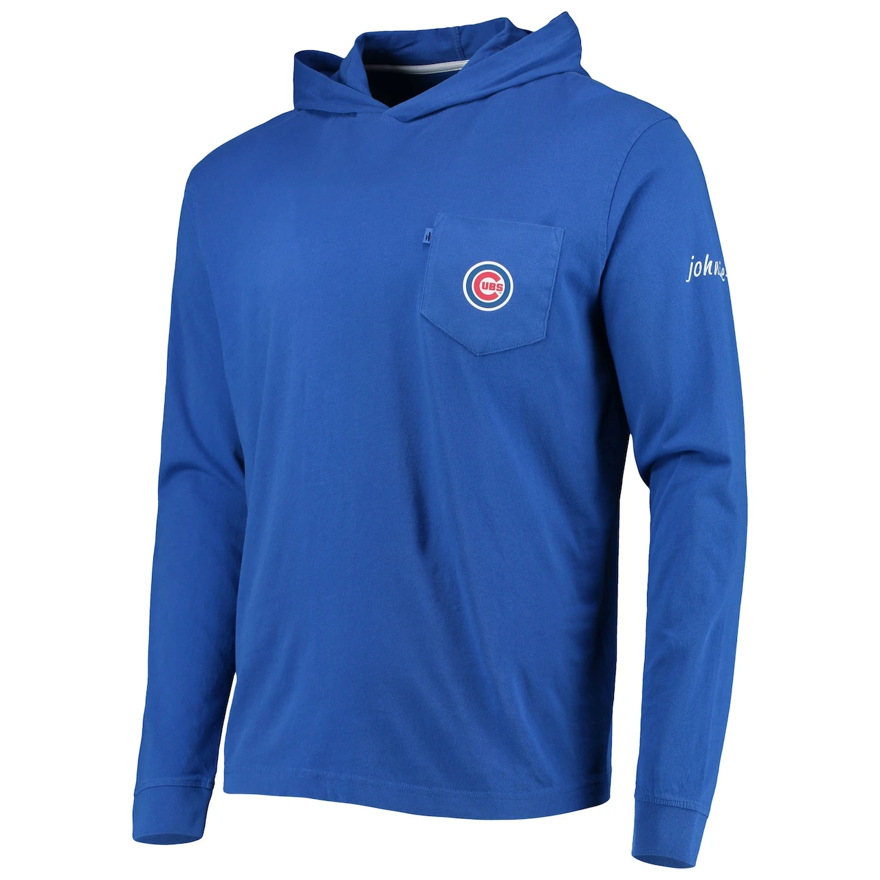 Men's Chicago Cubs Johnnie-O Royal Eller Hoodie Long Sleeve T-Shirt - Image 2