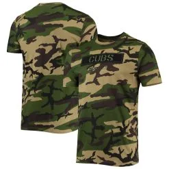 Men's Chicago Cubs New Era Camo Club T-Shirt