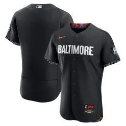 Men's Baltimore Orioles Nike Black 2023 City Connect Authentic Jersey
