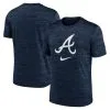 Men's Atlanta Braves Nike Navy Logo Velocity Performance T-Shirt