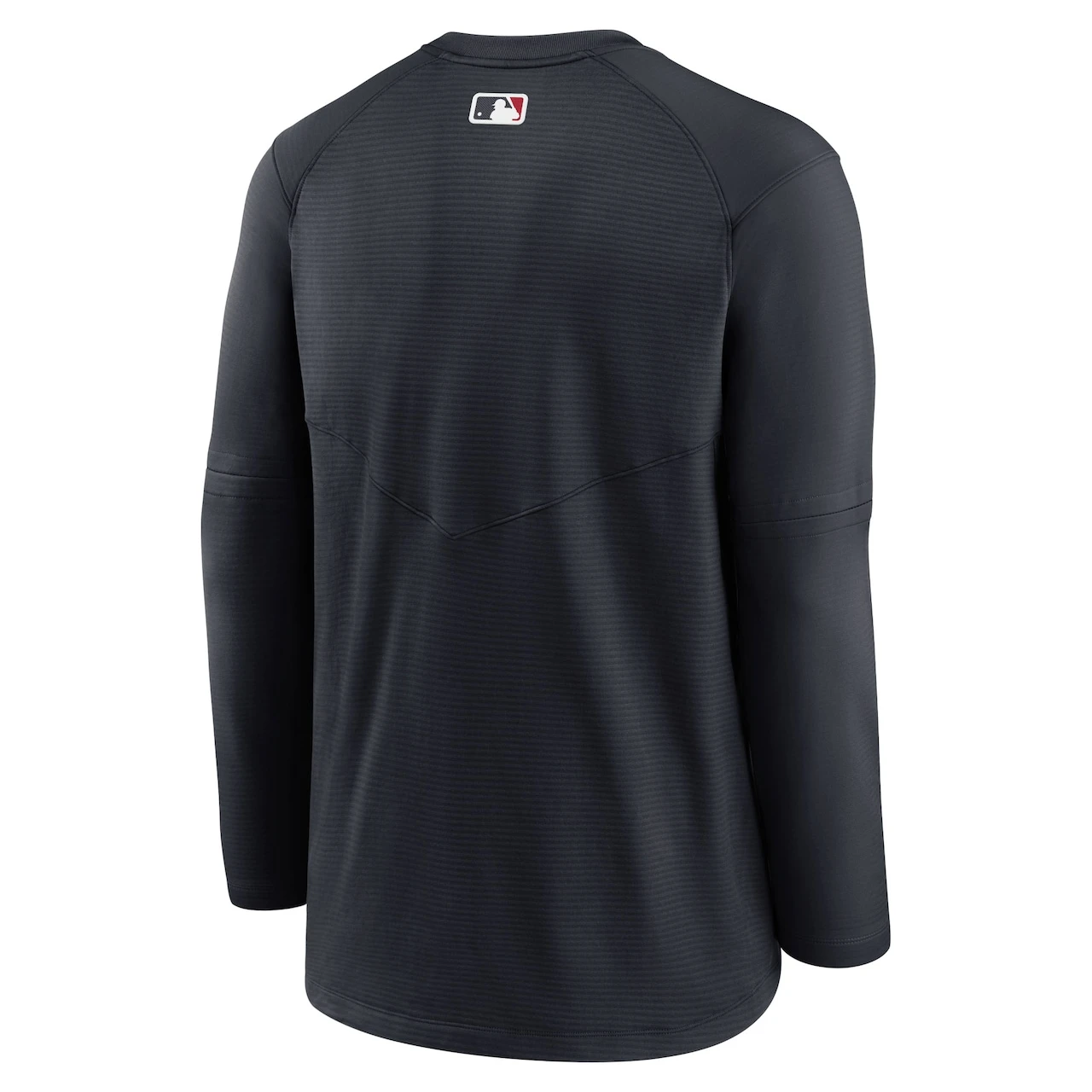 Men's Cleveland Guardians Nike Navy Authentic Collection Logo Performance Long Sleeve T-Shirt - Image 3