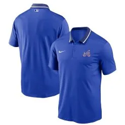 Men's Atlanta Braves Nike Royal 2023 City Connect Performance Knit Polo