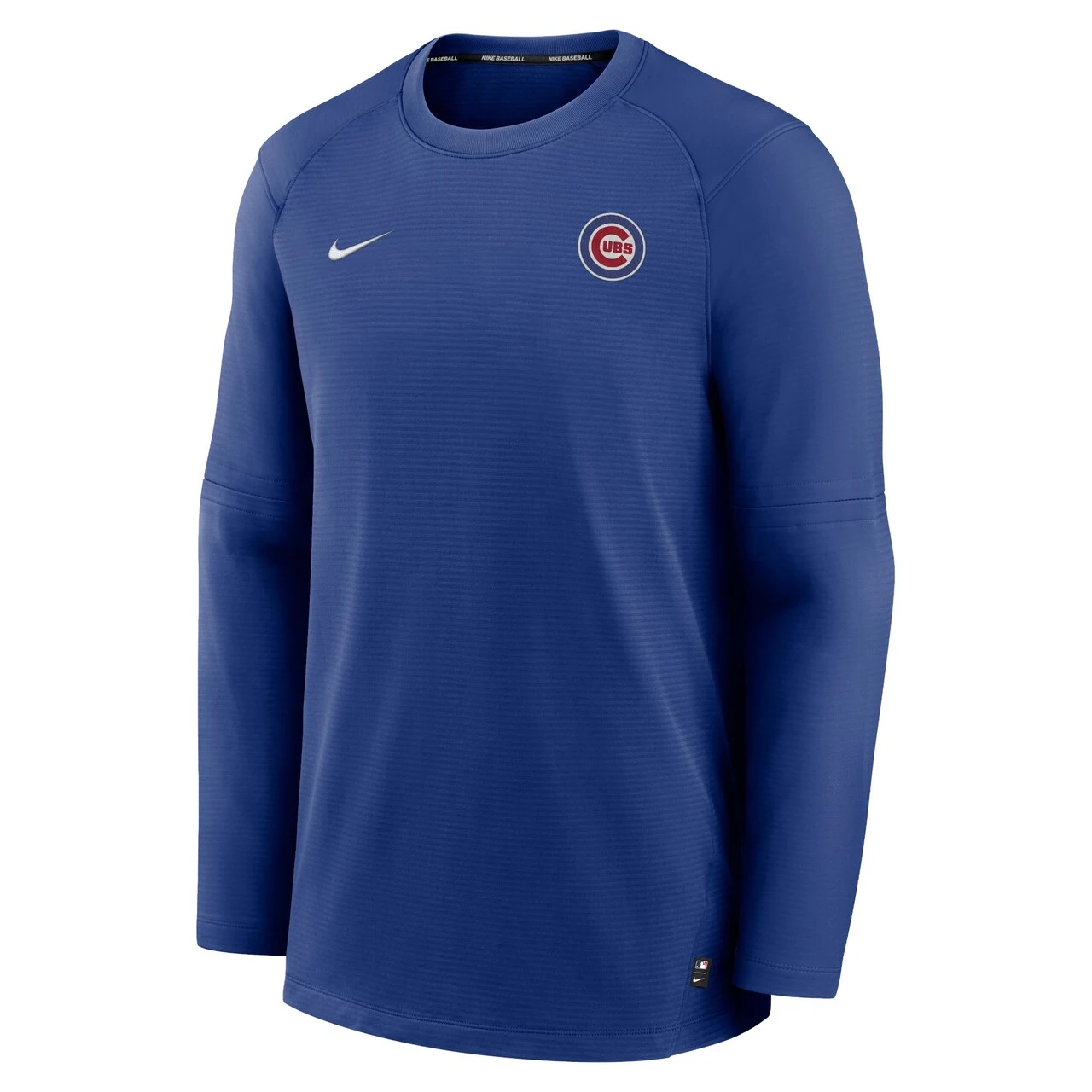 Men's Chicago Cubs Nike Royal Authentic Collection Logo Performance Long Sleeve T-Shirt - Image 2