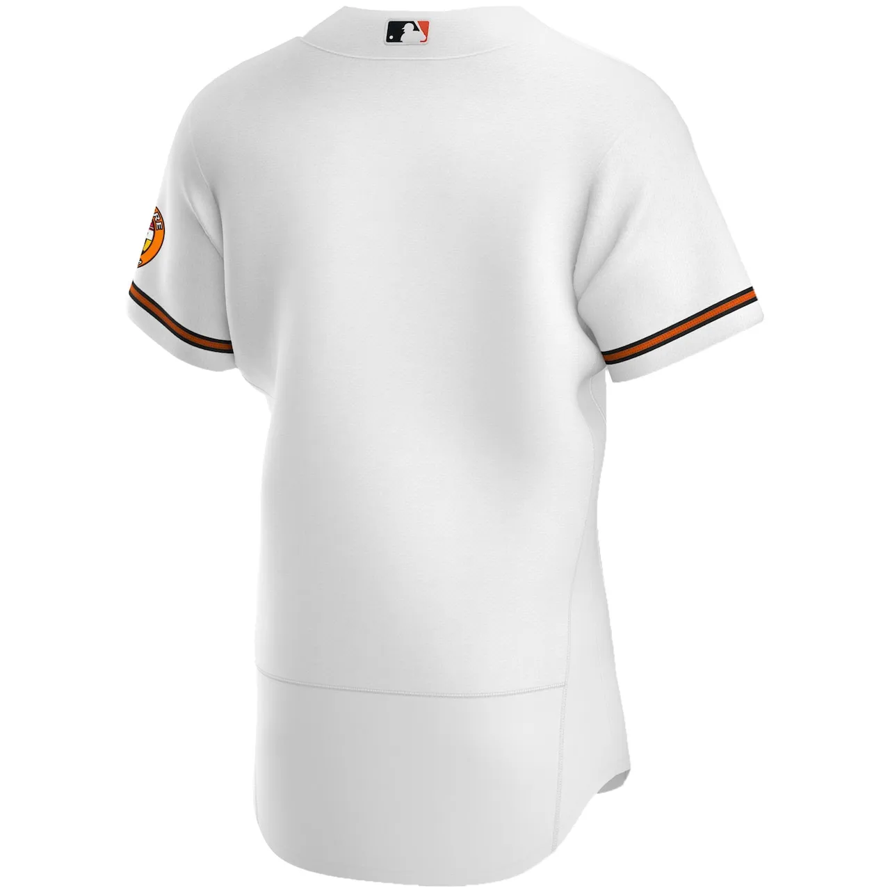 Men's Baltimore Orioles Nike White Home Authentic Team Jersey - Image 3
