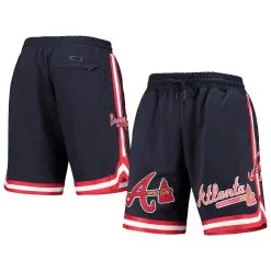 Men's Atlanta Braves Pro Standard Navy Team Shorts