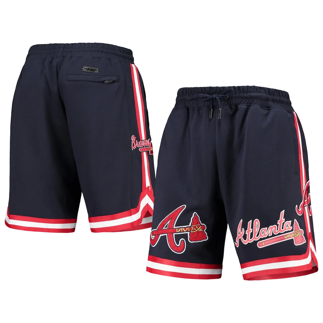 Men's Atlanta Braves Pro Standard Navy Team Shorts