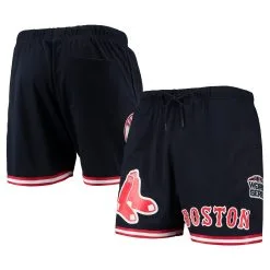 Men's Boston Red Sox Pro Standard Navy 2018 World Series Mesh Shorts