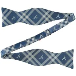 Eagles Wings Atlanta Braves Navy Rhodes Self-Tie Bow Tie