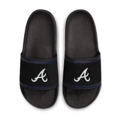 Atlanta Braves Nike Off-Court Wordmark Slide Sandals