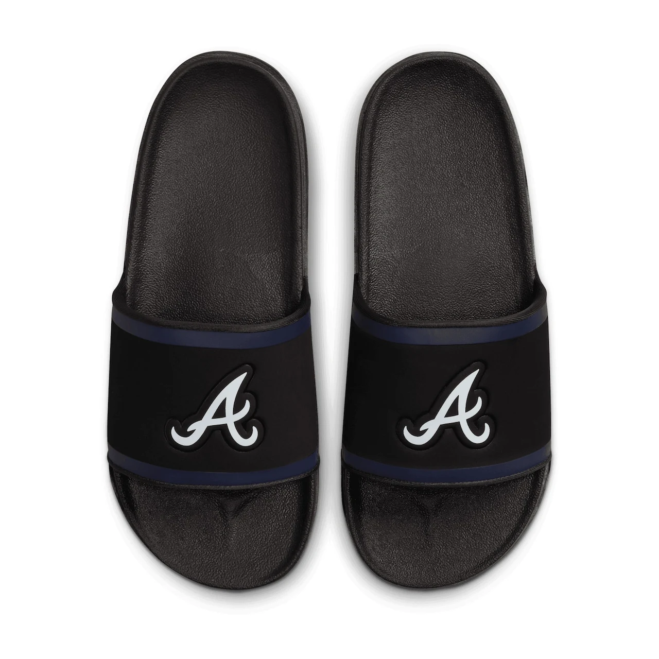 Atlanta Braves Nike Off-Court Wordmark Slide Sandals