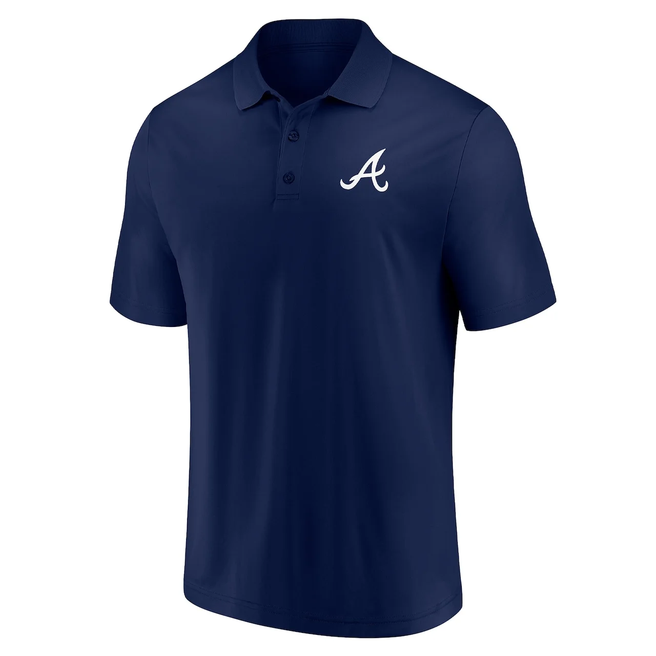 Men's Atlanta Braves Fanatics Branded Navy/Red Polo Combo Set - Image 2