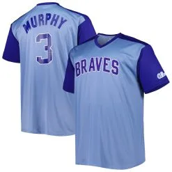 Profile Men's Atlanta Braves Dale Murphy Blue/Royal Cooperstown Collection Replica Player Jersey